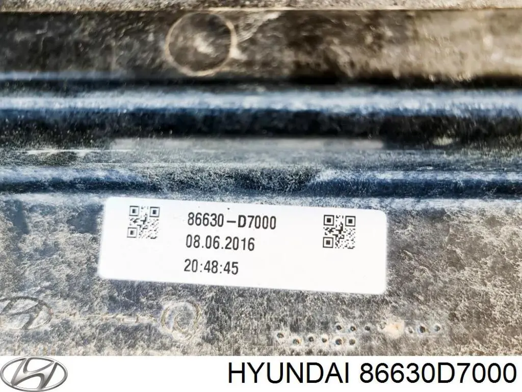 Купити 86630D7000 Hyundai/Kia Буфер бампера заднього