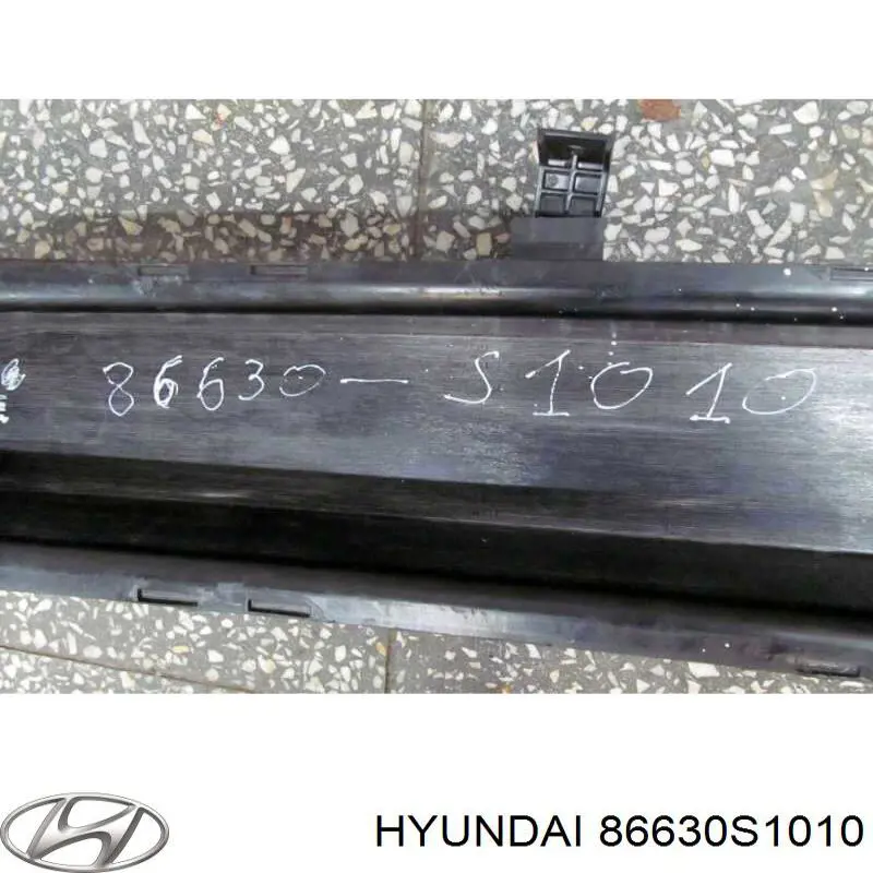 86630S1010 Hyundai/Kia Шина бампера заднього