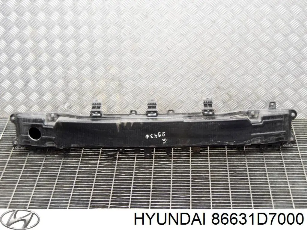 86631D7000 Hyundai/Kia підсилювач бампера заднього