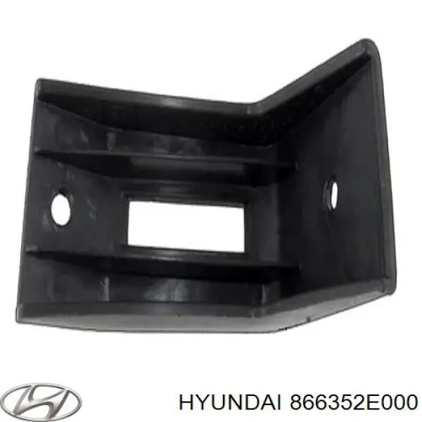 866352E000 Hyundai/Kia Кронштейн підсилювача переднього бампера