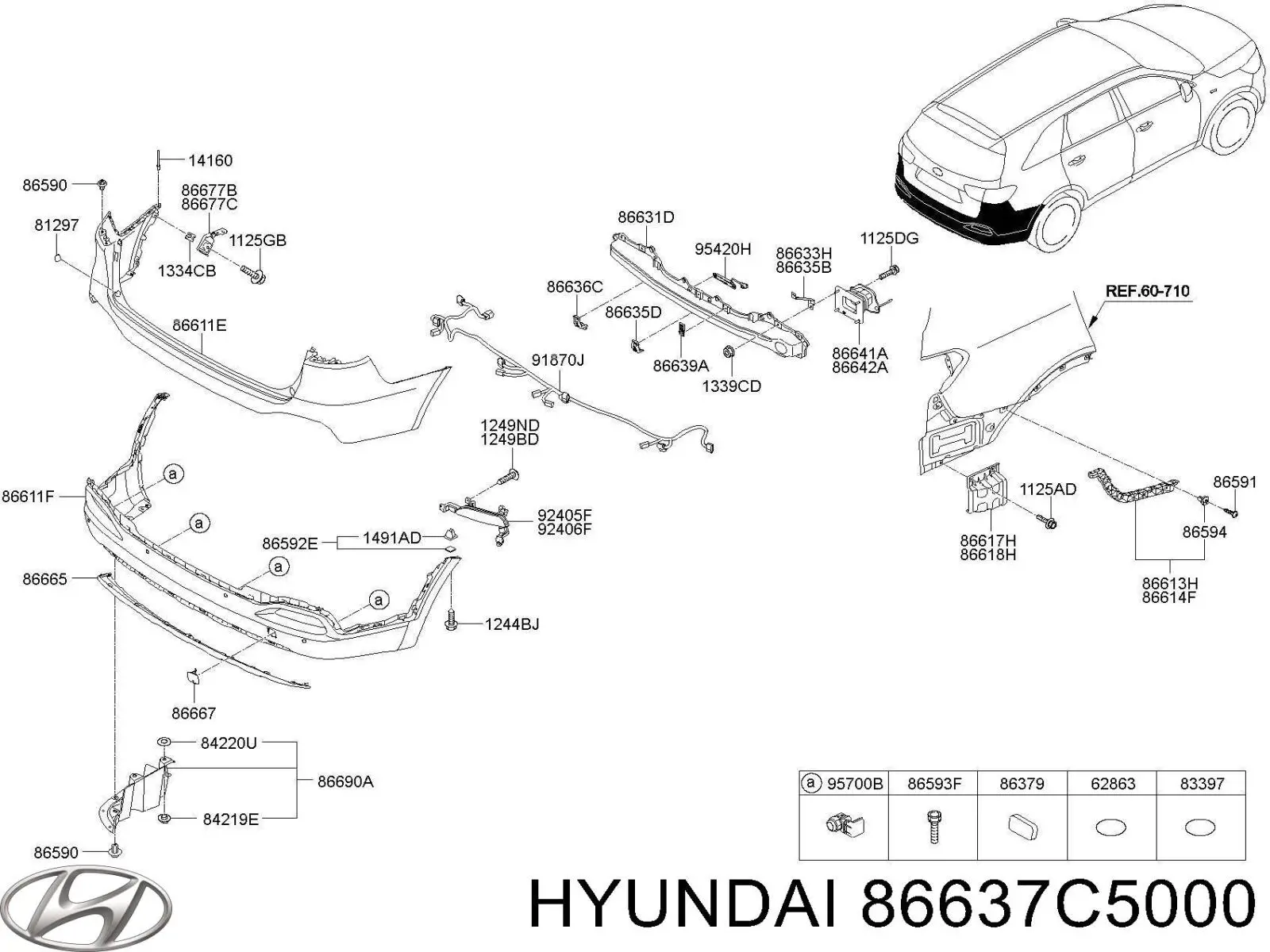 86637C5000 Hyundai/Kia 