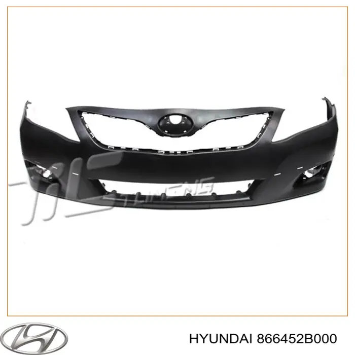 Купити 866452B000 Hyundai/Kia Накладка бампера заднього, верхня захисна (сходинка-підніжка)