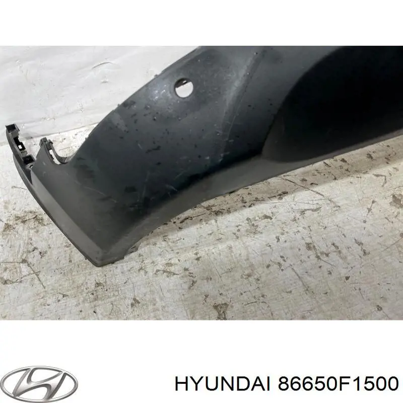 86650F1500 Hyundai/Kia Бампер задній, нижня частина