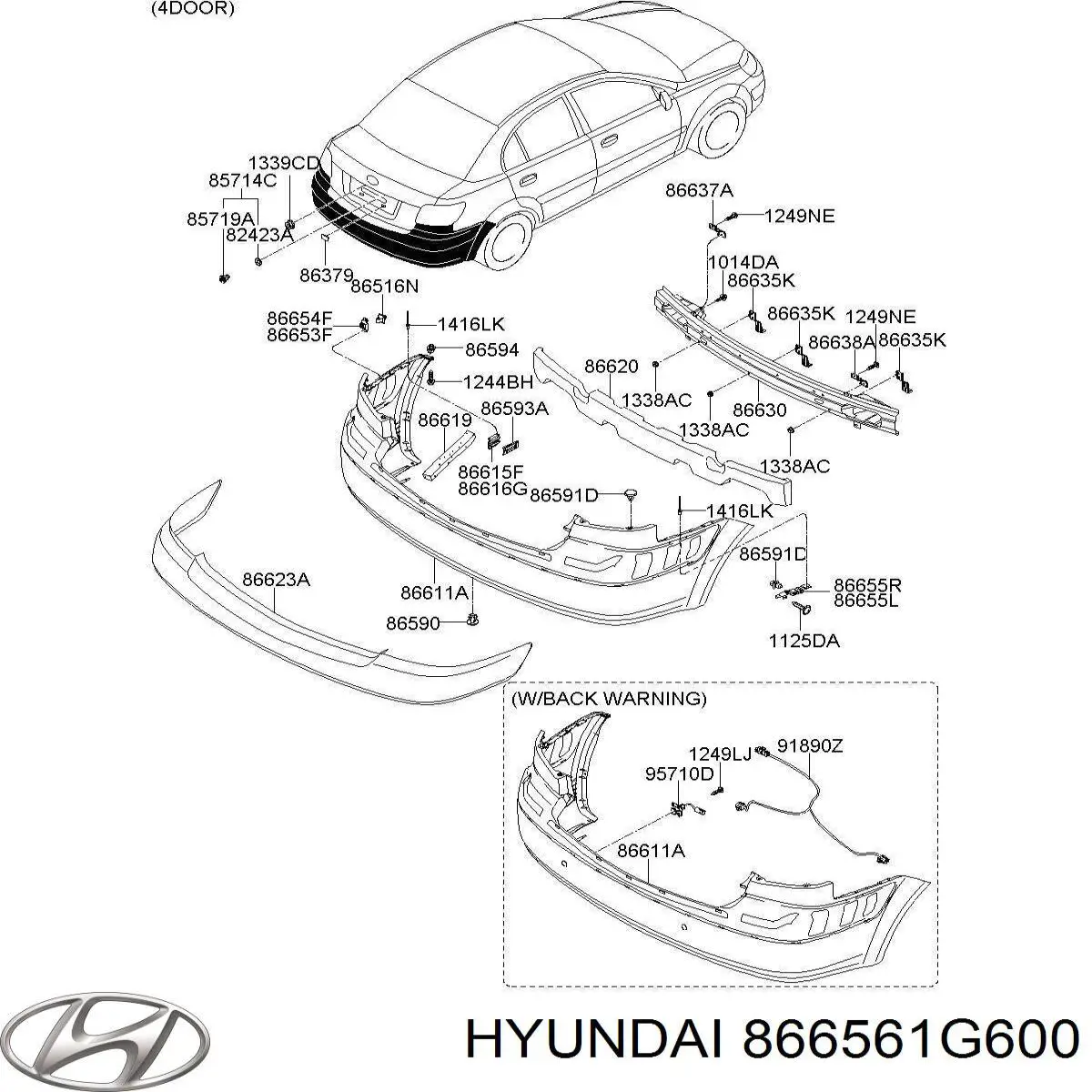 866561G600 Hyundai/Kia 