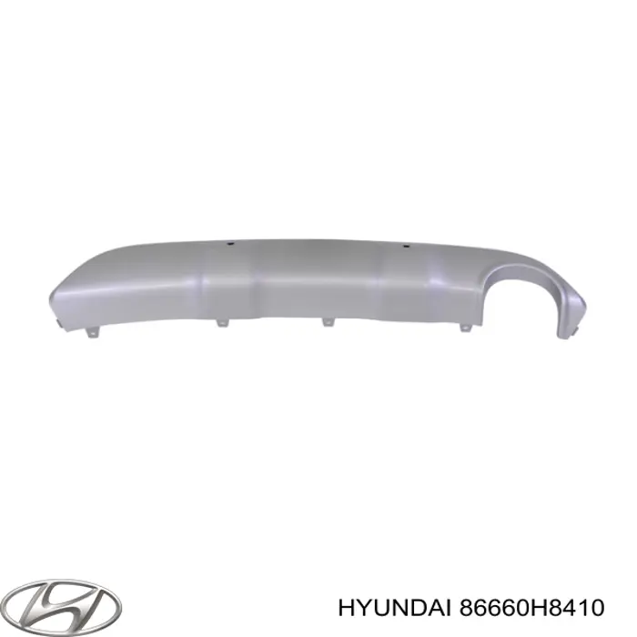 Фартух заднього бампера Hyundai/Kia 86660H8410 ціна, від 33.15 USD