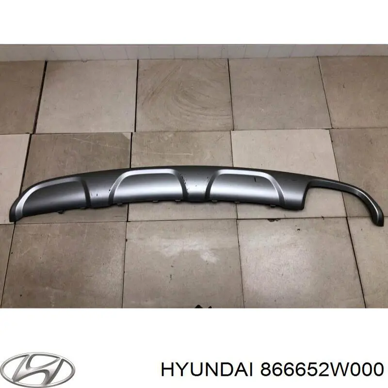 Купити 866652W000 Hyundai/Kia Накладка бампера заднього