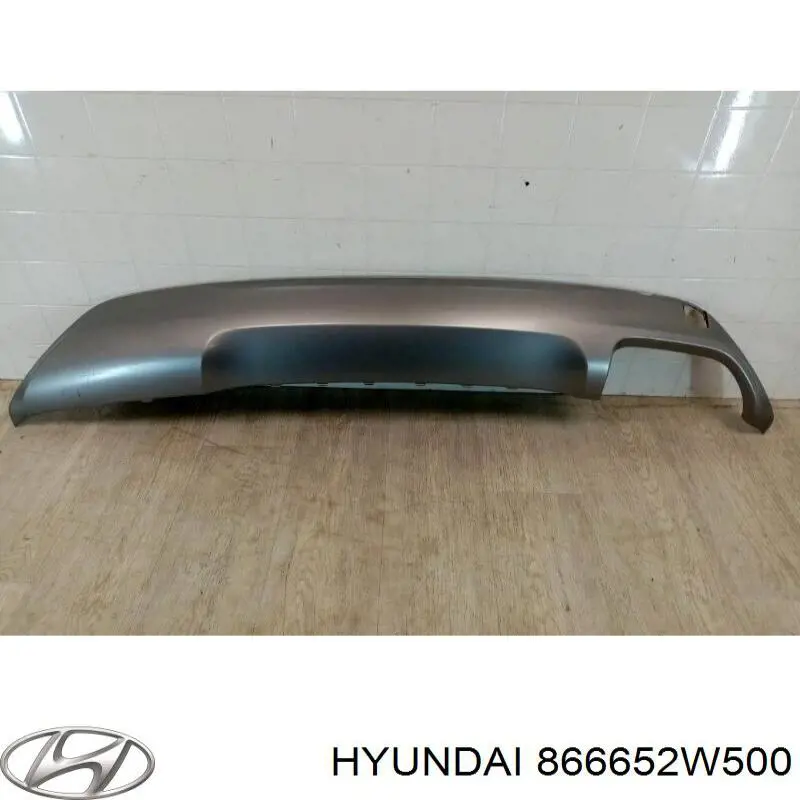 866652W500 Hyundai/Kia захист заднього бампера