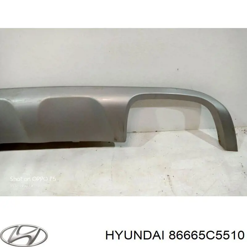 Купити 86665C5510 Hyundai/Kia Бампер задній, нижня частина