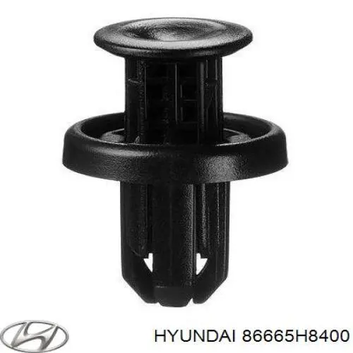 86665H8400 Hyundai/Kia Захист заднього бампера