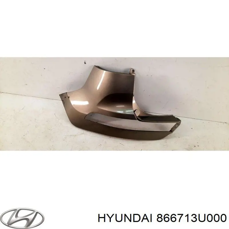 Купити 866713U000 Hyundai/Kia Накладка бампера заднього, ліва