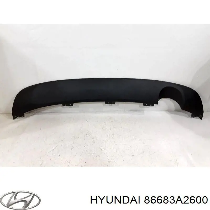 86683A2600 Hyundai/Kia Бампер задній, нижня частина