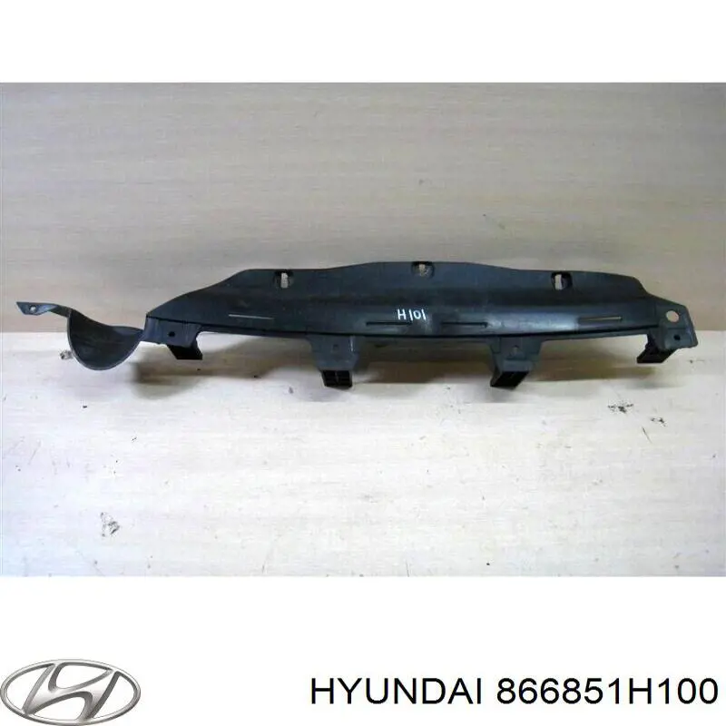 866851H100 Hyundai/Kia Амортизатор бампера заднього