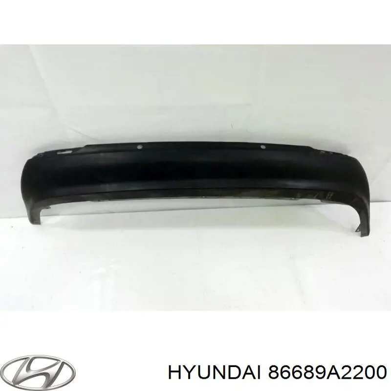 Купити 86689A2200 Hyundai/Kia Бампер задній, нижня частина