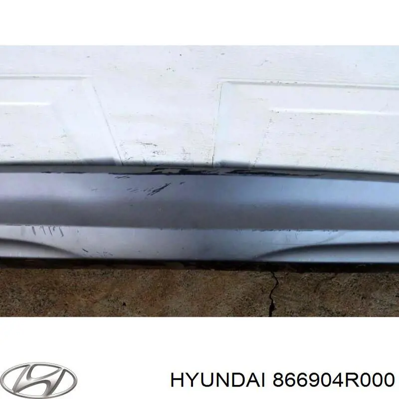 Купити 866904R000 Hyundai/Kia Захист заднього бампера