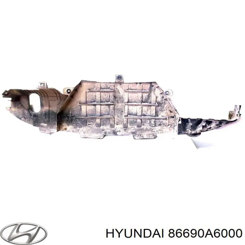 86690A6000 Hyundai/Kia Захист заднього бампера