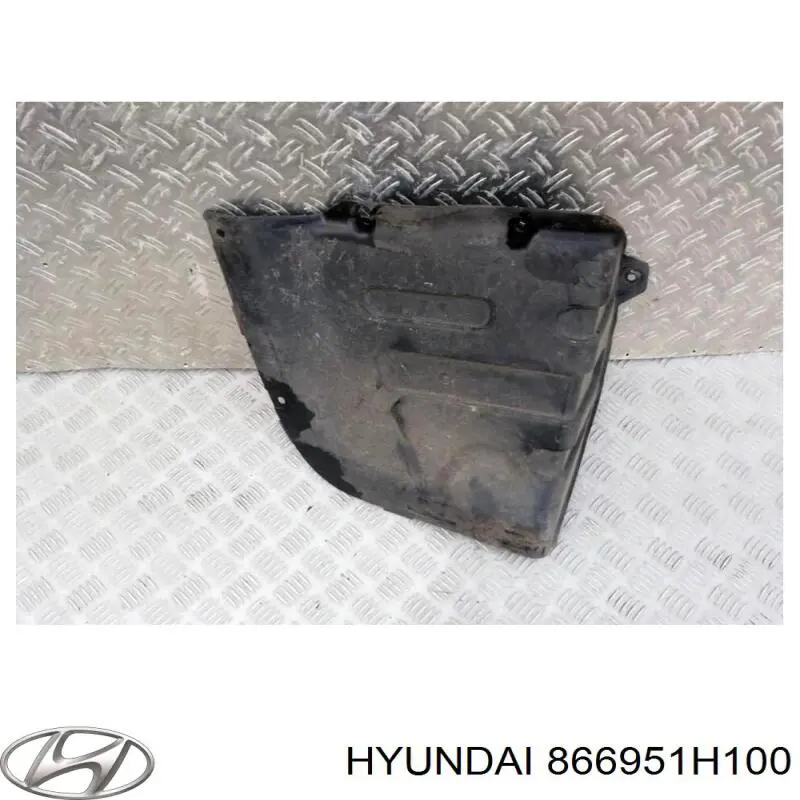 Купити 866951H100 Hyundai/Kia Захист заднього бампера