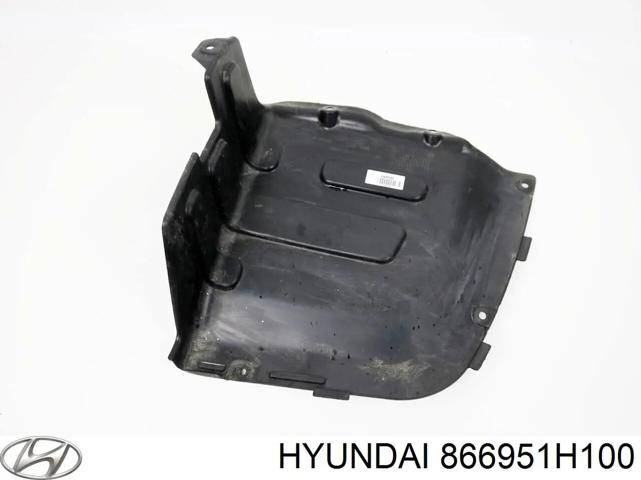 866951H100 Hyundai/Kia Захист заднього бампера