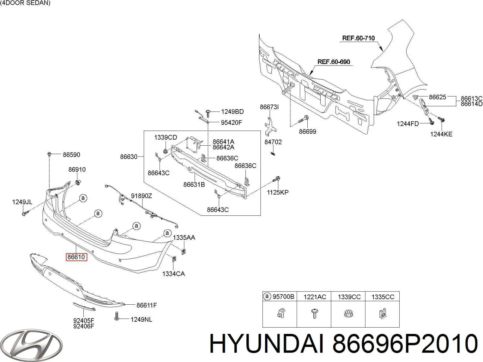  86696P2010 Hyundai/Kia