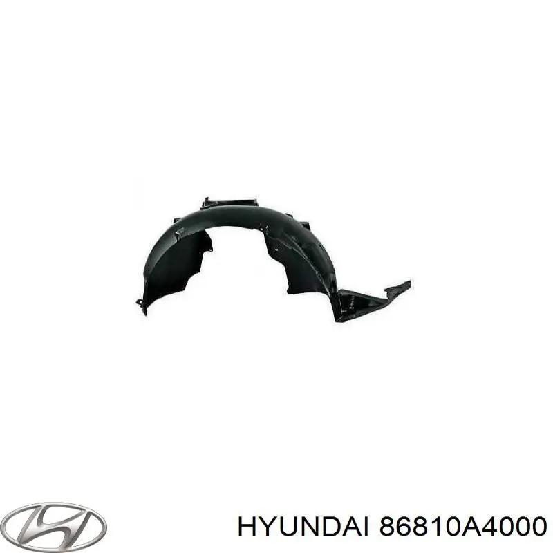 86810A4000 Hyundai/Kia підкрилок переднього крила, лівий