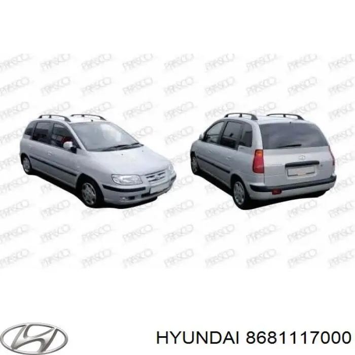 Купити PHN11025BL Signeda Підкрилок передній лівий
