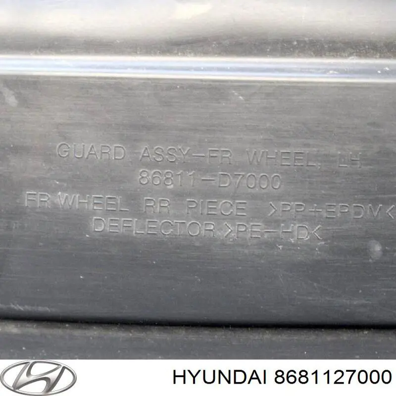 Підкрилок переднього крила, лівий Hyundai Coupe I купе (RD) (1996 - 2002) ціна, від 13.04 USD