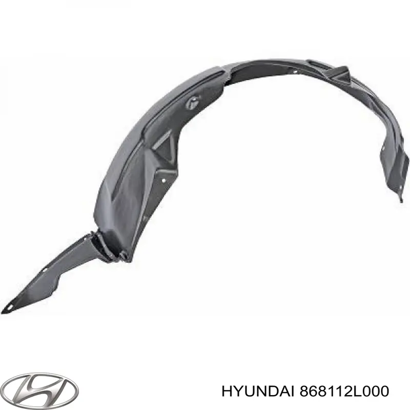 Підкрилок переднього крила, лівий Hyundai I30 (FD) (Хендай Ай 30)