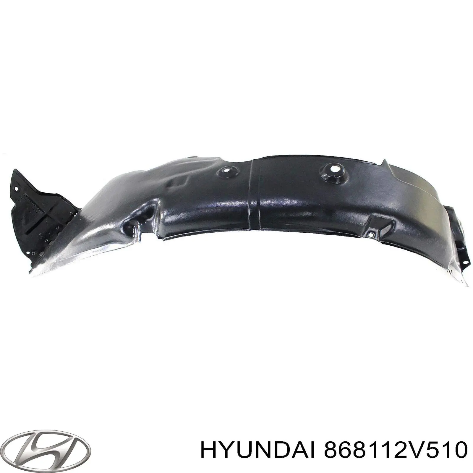 Підкрилок переднього крила, лівий Hyundai/Kia 868112V510 ціна, від 76.53 USD