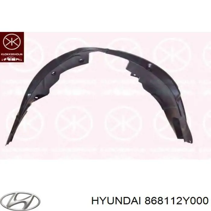 Купити 868112Y000 Hyundai/Kia Підкрилок передній лівий