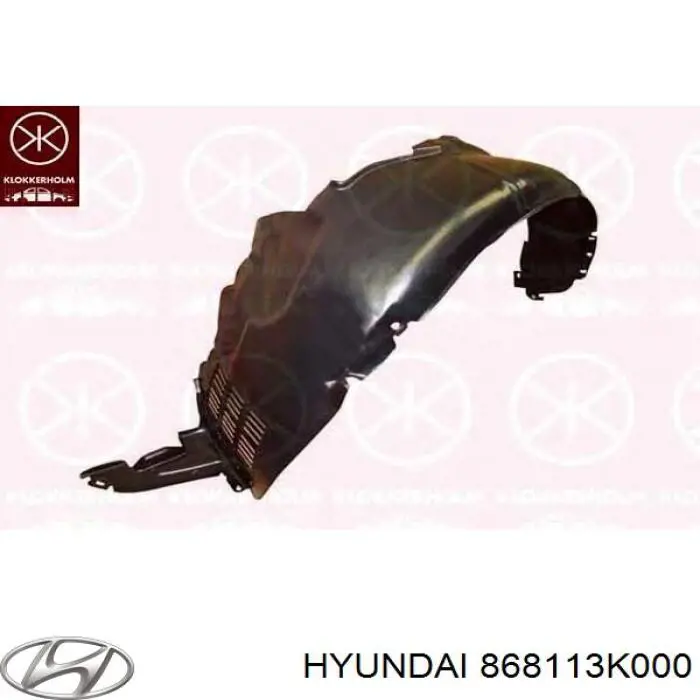 Купити Підкрилок передній лівий Hyundai Sonata V NF