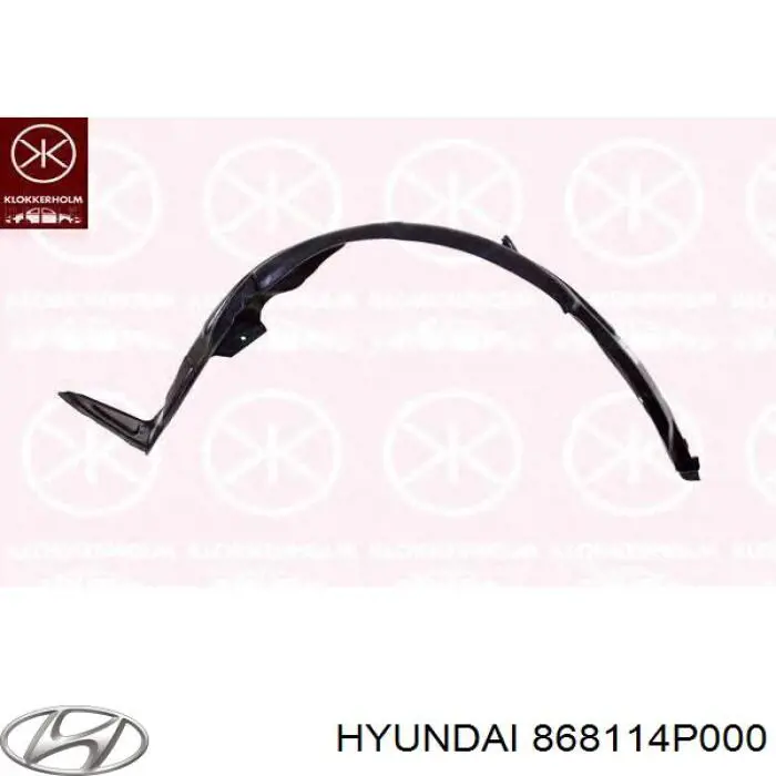 Підкрилок переднього крила, лівий Ekimpar B03090095 ціна, від 9.96 USD