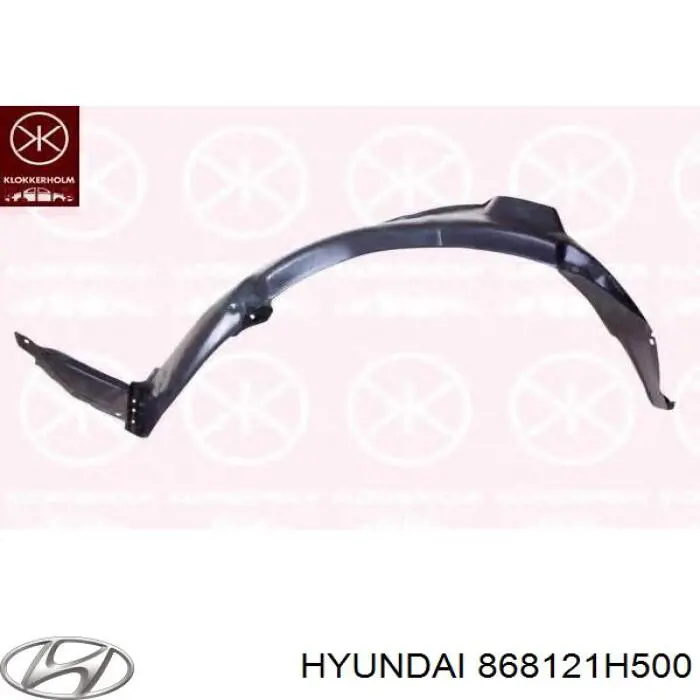 Подкрильнікі переднього крила, правий Hyundai/Kia 868121H500 ціна, від 33.17 USD