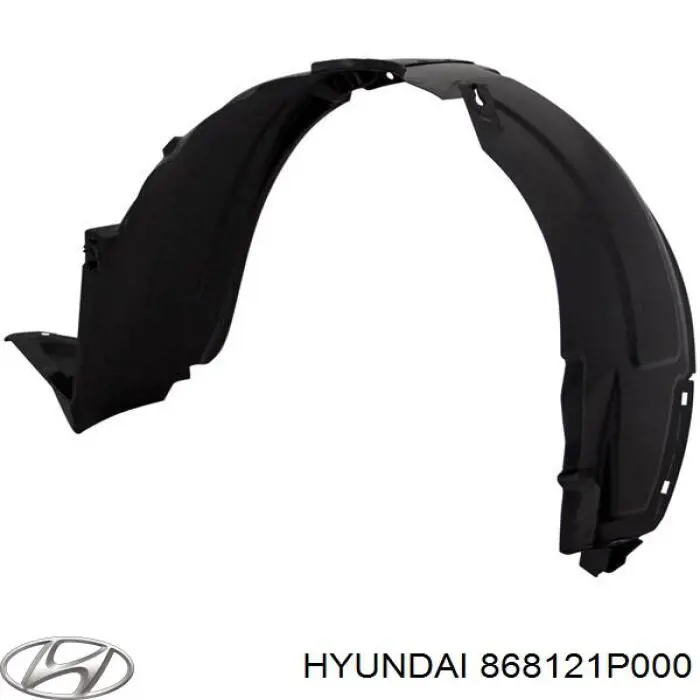 Подкрильнікі переднього крила, правий Hyundai/Kia 868121P000 ціна, від 58.99 USD
