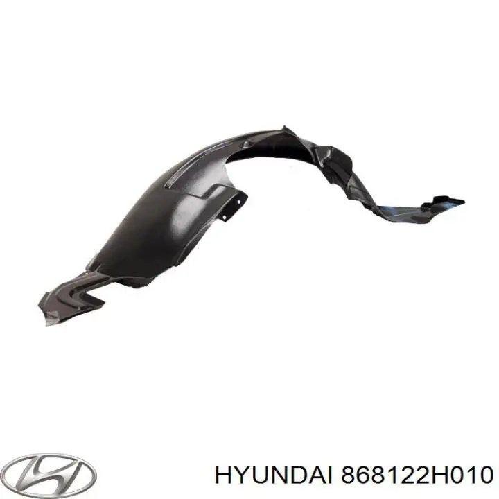 Підкрилок переднього крила, правий на Hyundai Elantra (HD)