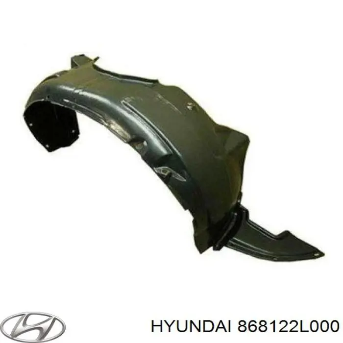 Підкрилок переднього крила, правий Hyundai I30 (FD) (Хендай Ай 30)