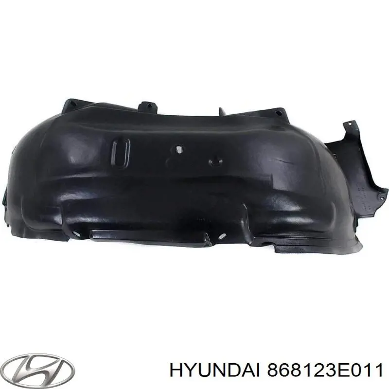 Підкрилок переднього крила, правий 868123E011 Hyundai/Kia