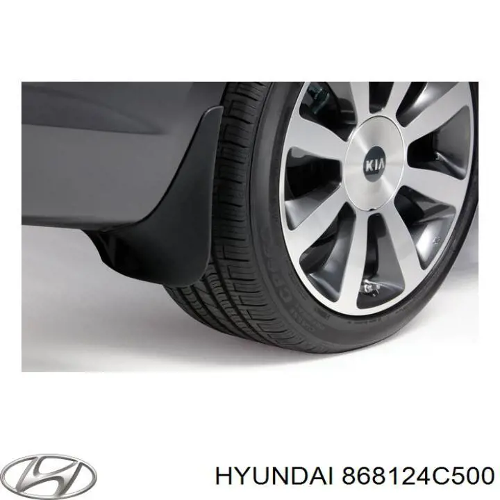 868124C500 Hyundai/Kia Підкрилок переднього крила, правий