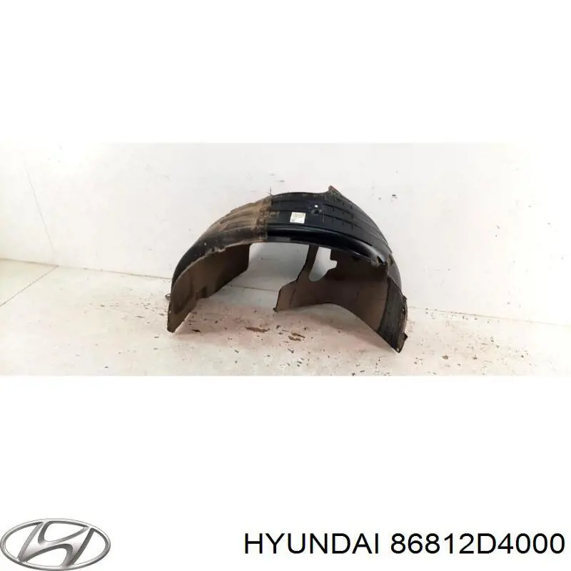 Підкрилок переднього крила, правий 86812D4000 Hyundai/Kia