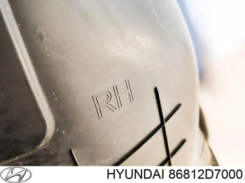 Подкрильнікі переднього крила, правий Hyundai/Kia 86812D7000 ціна, від 57.25 USD