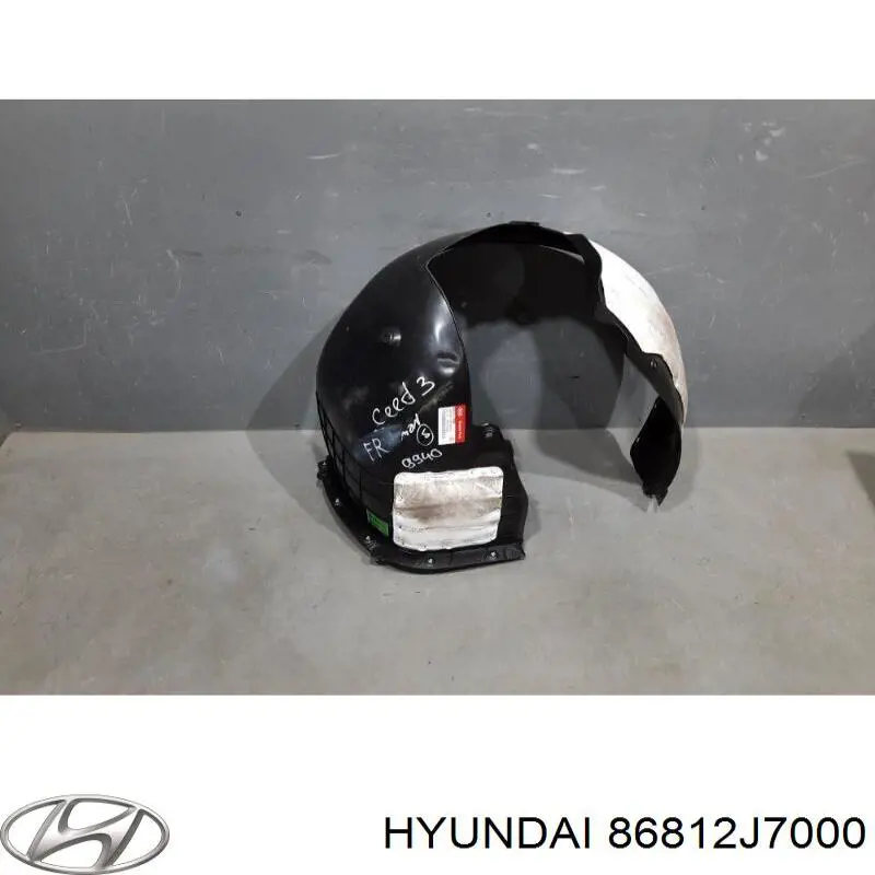 86812J7000 Hyundai/Kia Підкрилок переднього крила, правий