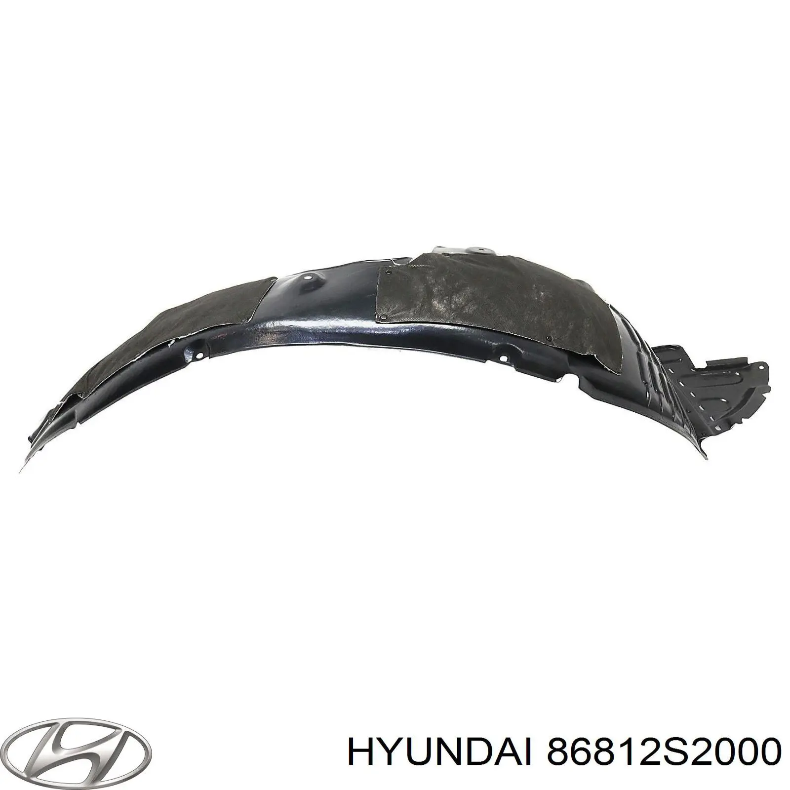 Підкрилок переднього крила, правий Hyundai Santa Fe 4 (TM) (Хендай Санта фе)