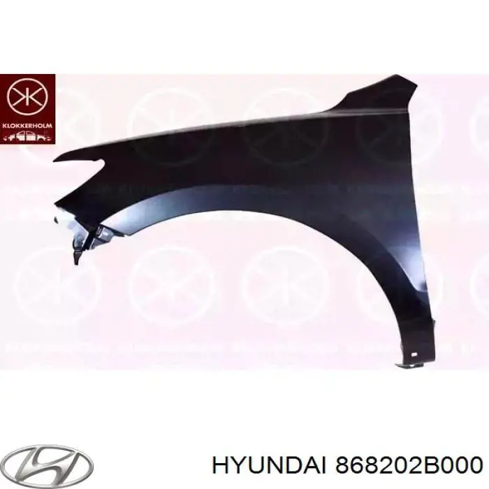 Купити 4051FP2T Polcar Підкрилок передній правий