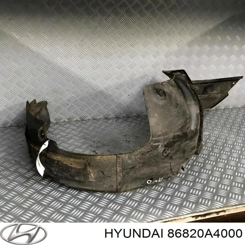 Подкрильнікі переднього крила, правий Hyundai/Kia 86820A4000 ціна, від 65.54 USD