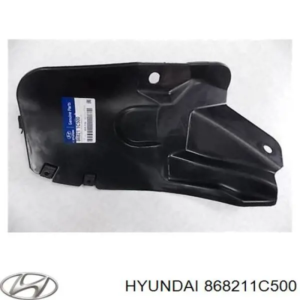 Підкрилок заднього крила, лівий Hyundai/Kia 868211C500 ціна, від 15.66 USD