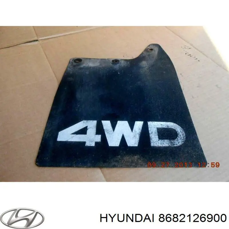 8682126900 Hyundai/Kia підкрилок заднього крила, лівий