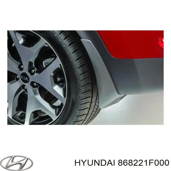 868221F000 Hyundai/Kia підкрилок заднього крила, правий