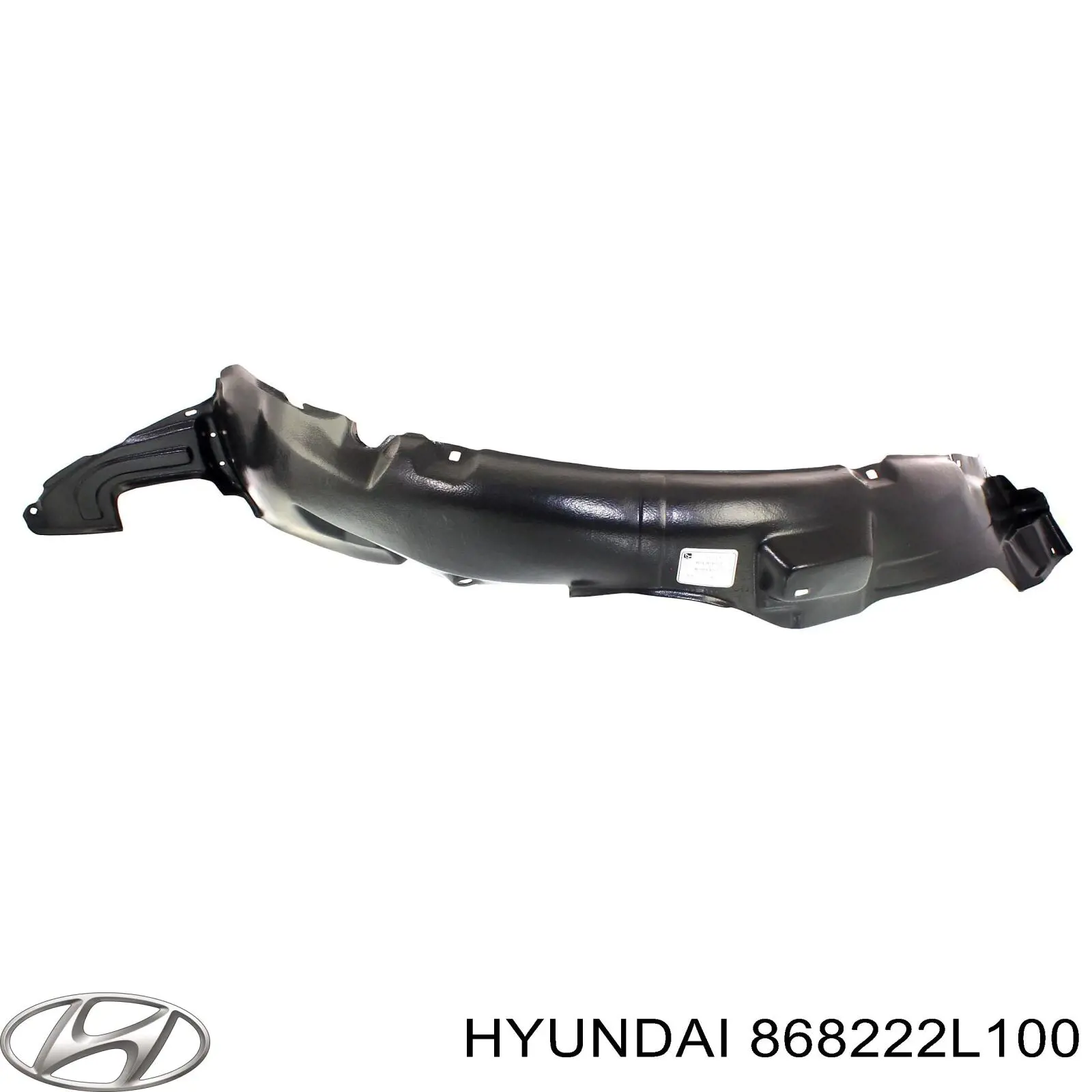 Підкрилок заднього крила, правий Hyundai I30 (FD) (Хендай Ай 30)