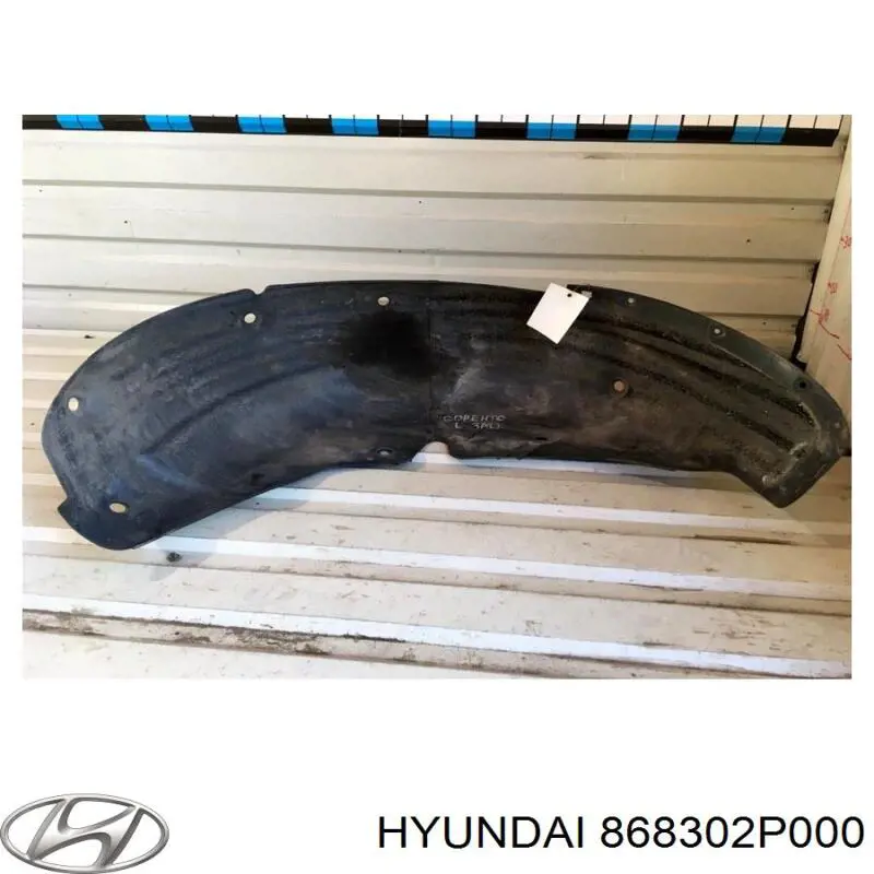 Підкрилок заднього крила, лівий Hyundai/Kia 868302P000 ціна, від 31.67 USD