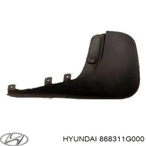 Купити 868311G000 Hyundai/Kia Бризковики передній, лівий