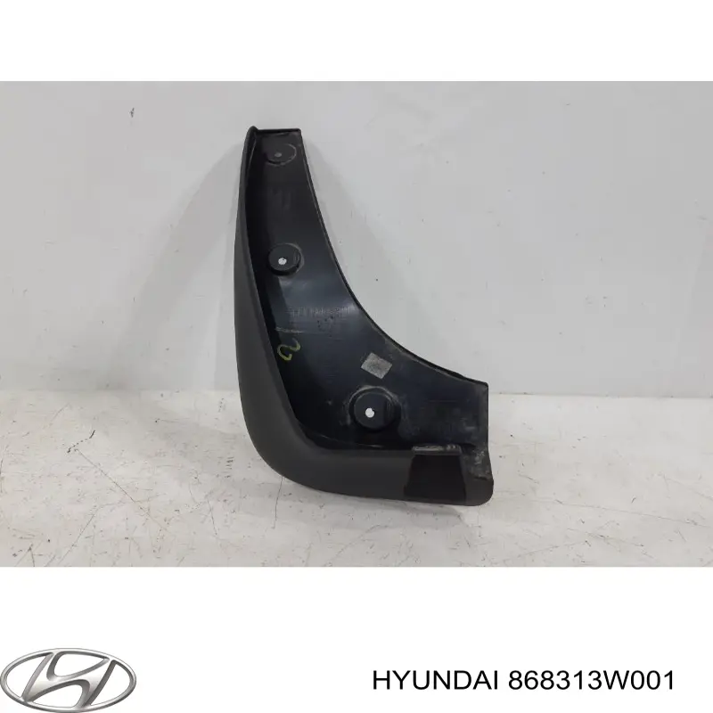 Бризковики передній, лівий 868313W001 Hyundai/Kia