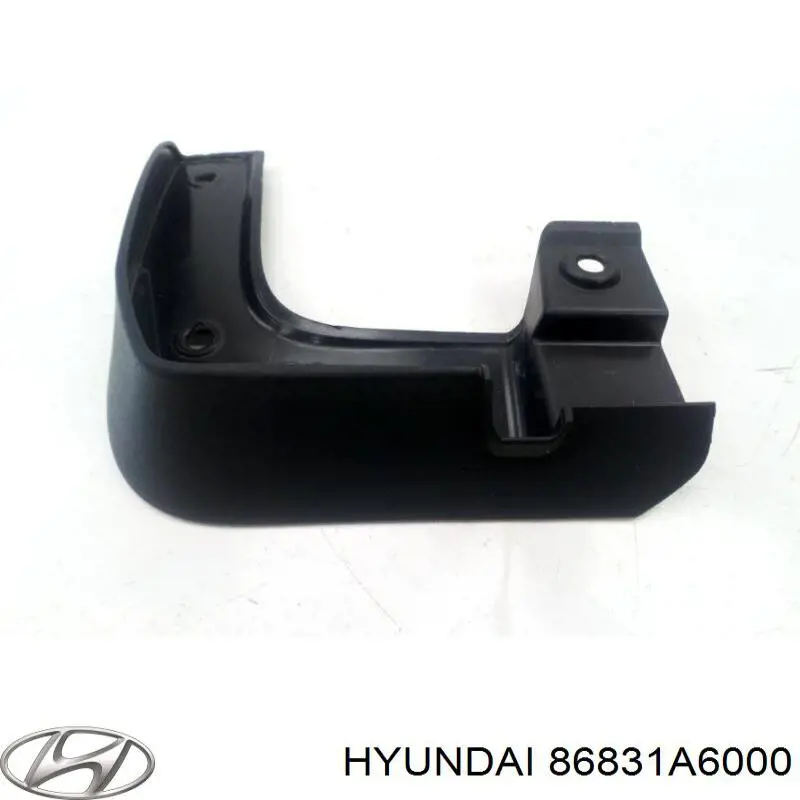 86831A6000 Hyundai/Kia бризковики передній, лівий